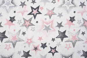 ΣΕΝΤΟΝΑΚΙ ΛΙΚΝΟΥ bebe Star 122 80Χ110 Grey-Pink Cotton 100%